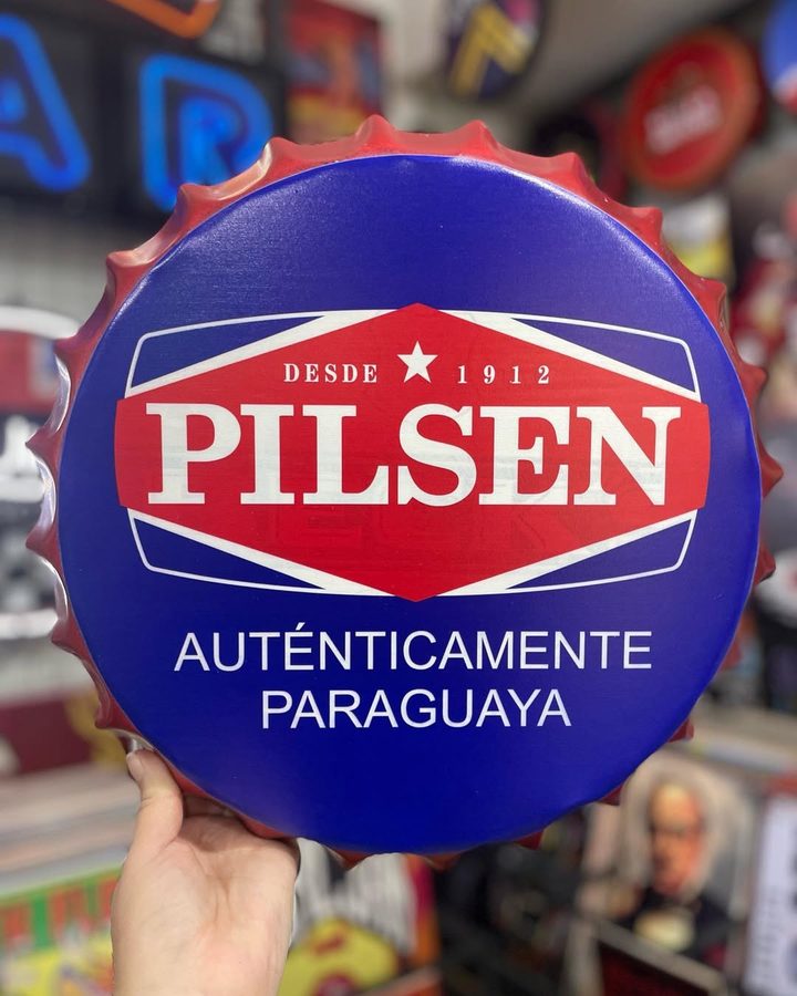 Tapa decorativa Pilsen auténticamente paraguaya – foto 3