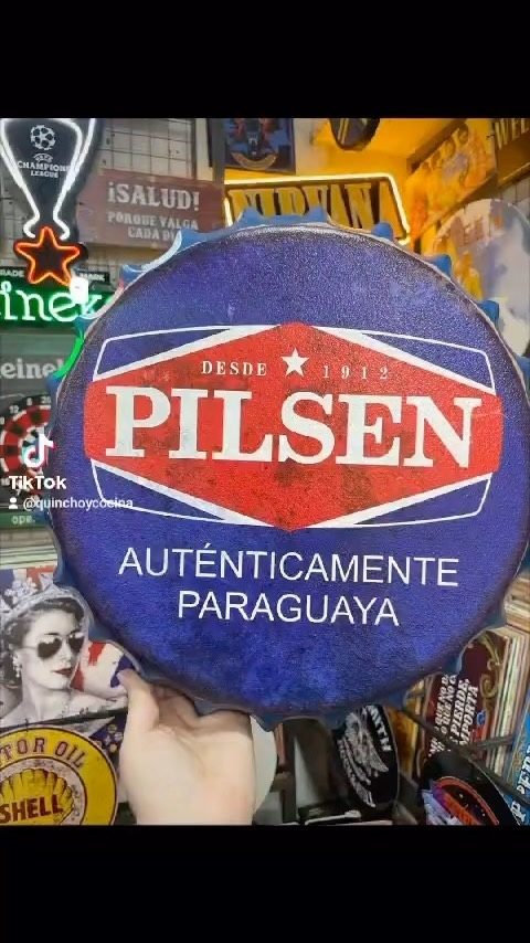 Tapa decorativa Pilsen auténticamente paraguaya – foto 4