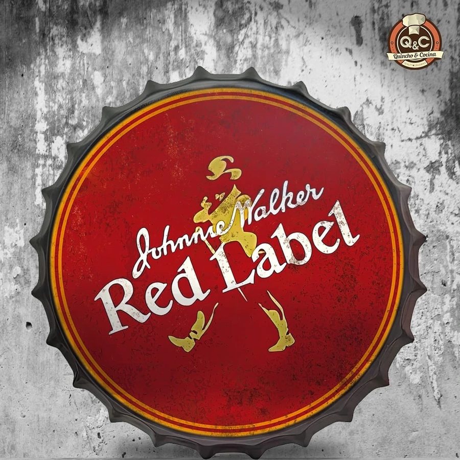 Tapa decorativa Johnnie Walker Red Label