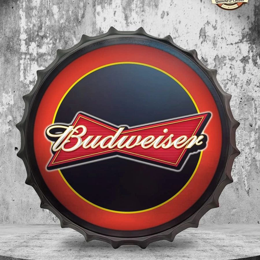 Tapa decorativa Budweiser (moño) – foto 2