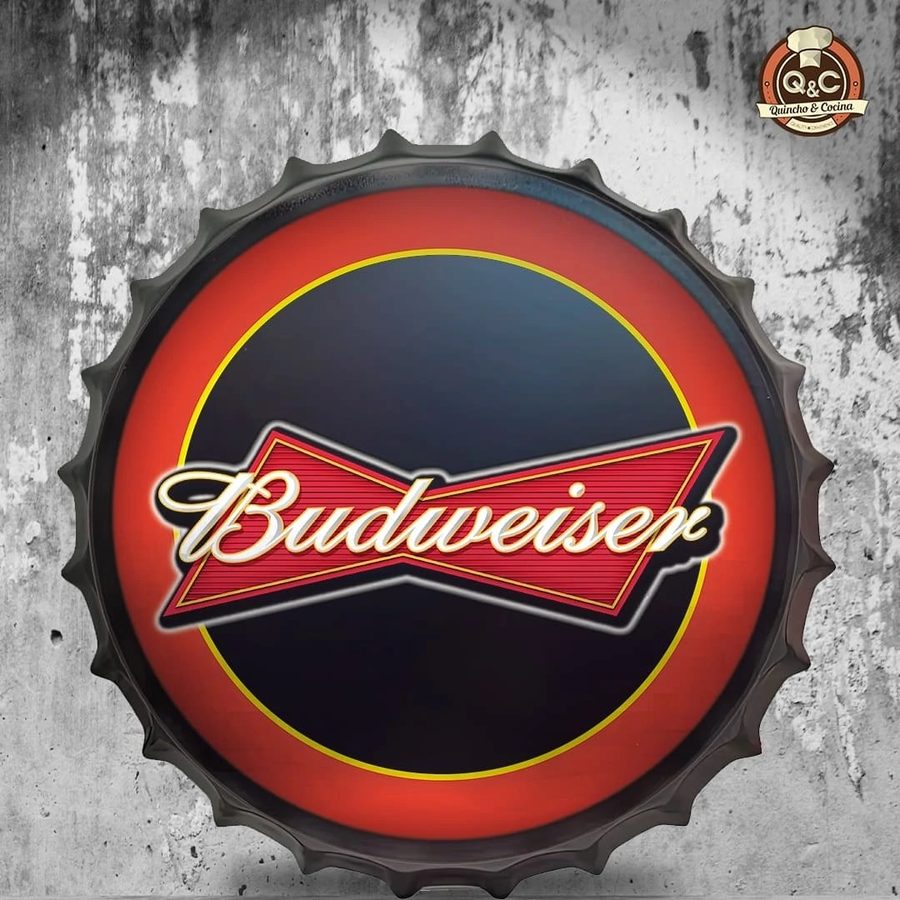 Tapa decorativa Budweiser (moño)