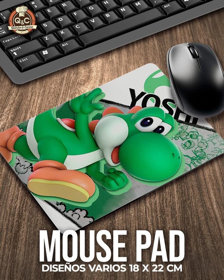 Mouse pad Yoshi