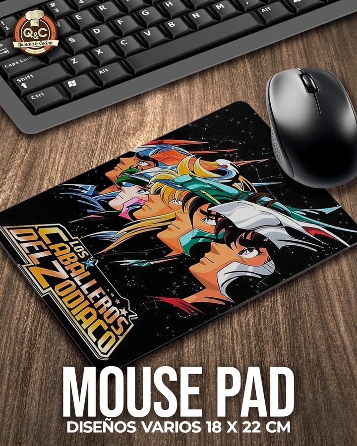 Mouse pad Los Caballeros del Zodíaco