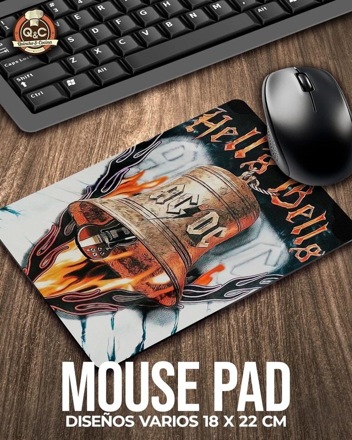 Mouse pad Hells Bells