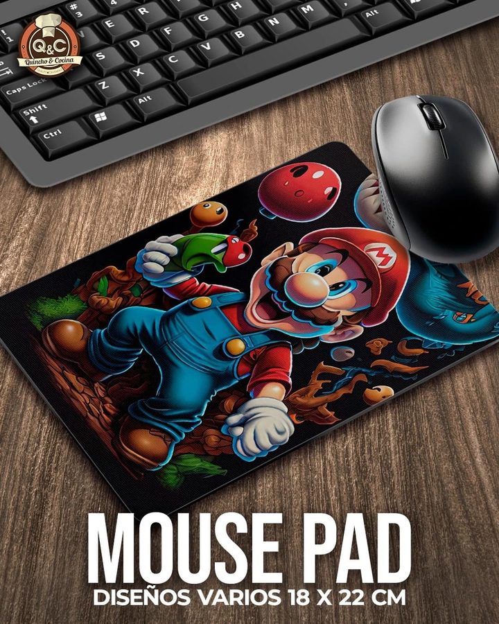 Mouse pad Mario Bros