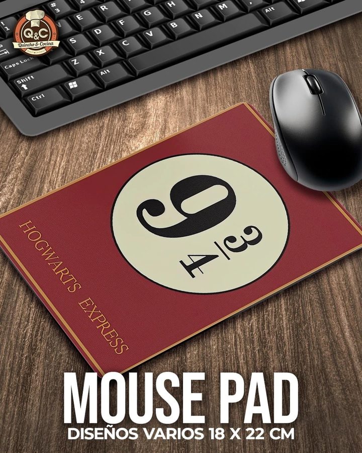 Mouse pad andén 9 3/4 Hogwarts Express
