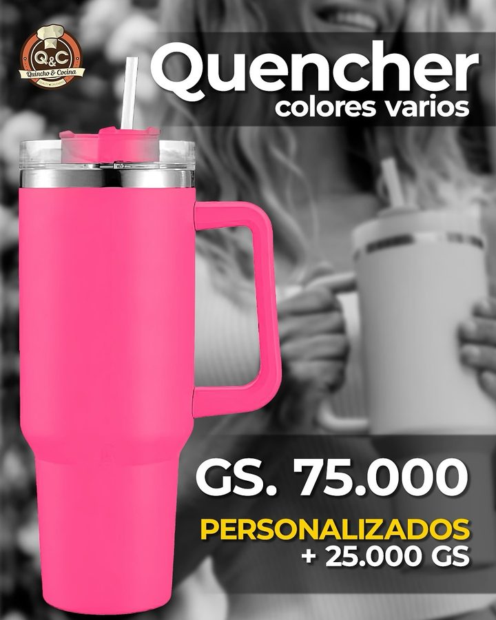 Vaso Quencher 1,5 L rosa