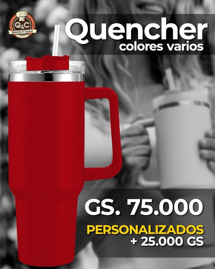 Vaso Quencher 1,5 L rojo