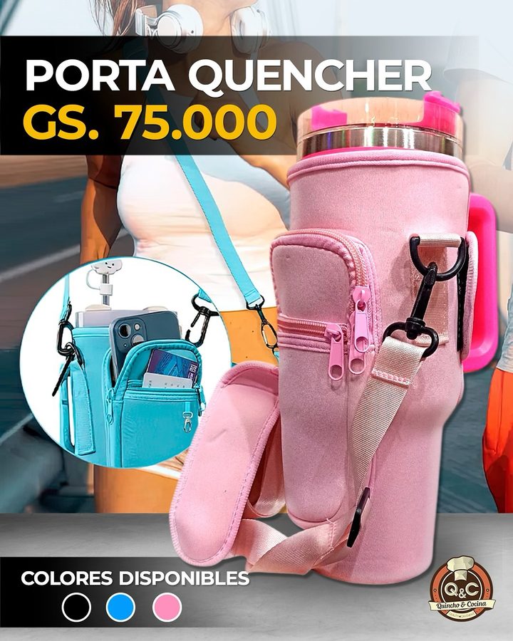 Porta Quencher rosa