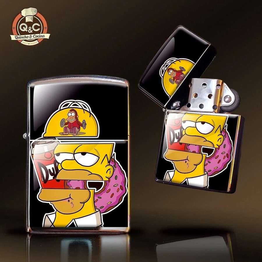 Encendedor Homero Simpson con dona