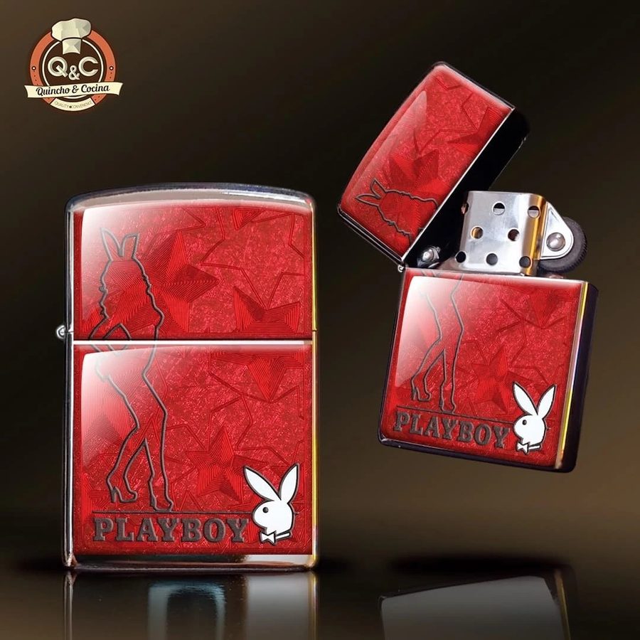 Encendedor Playboy rojo
