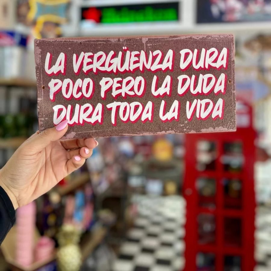Cuadro La vergüenza dura poco pero la duda dura toda la vida
