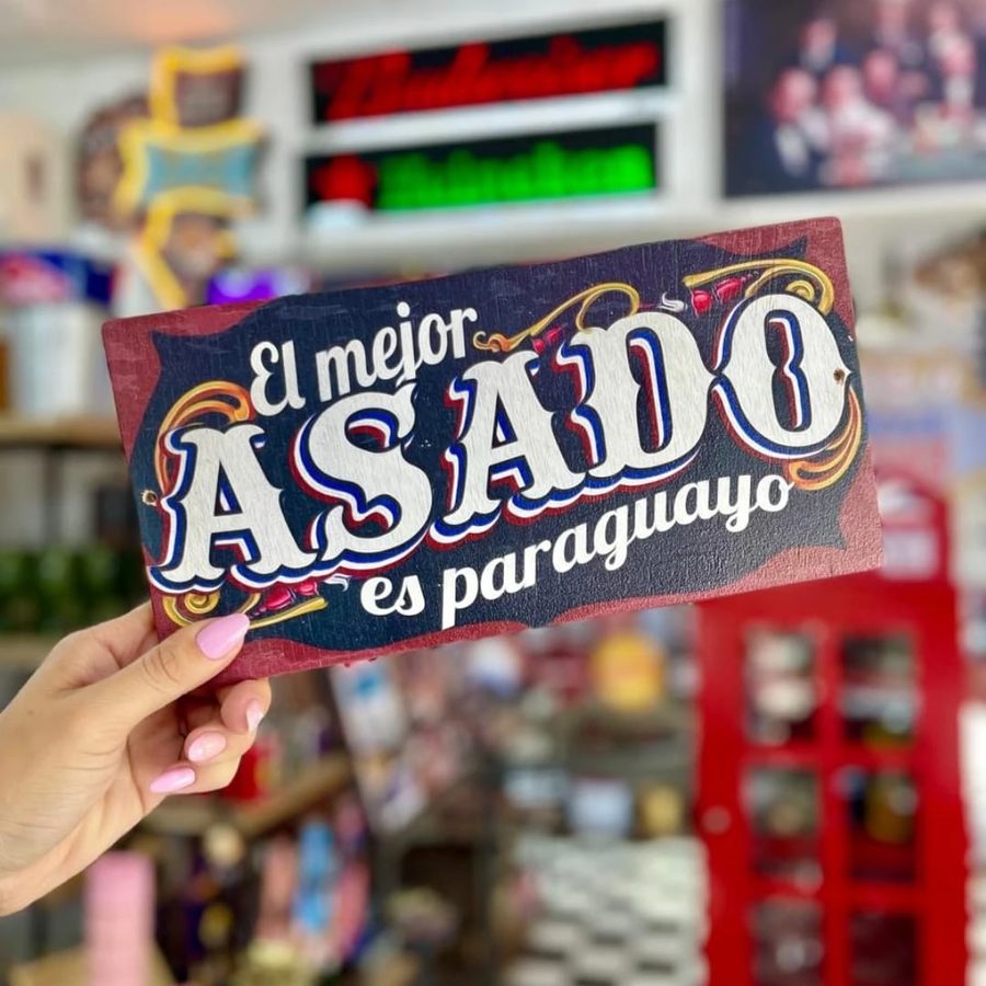 Cuadro El mejor asado es paraguayo