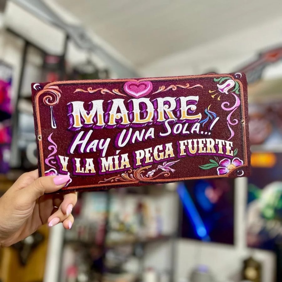 Cuadro Madre hay una sola y la mía pega fuerte