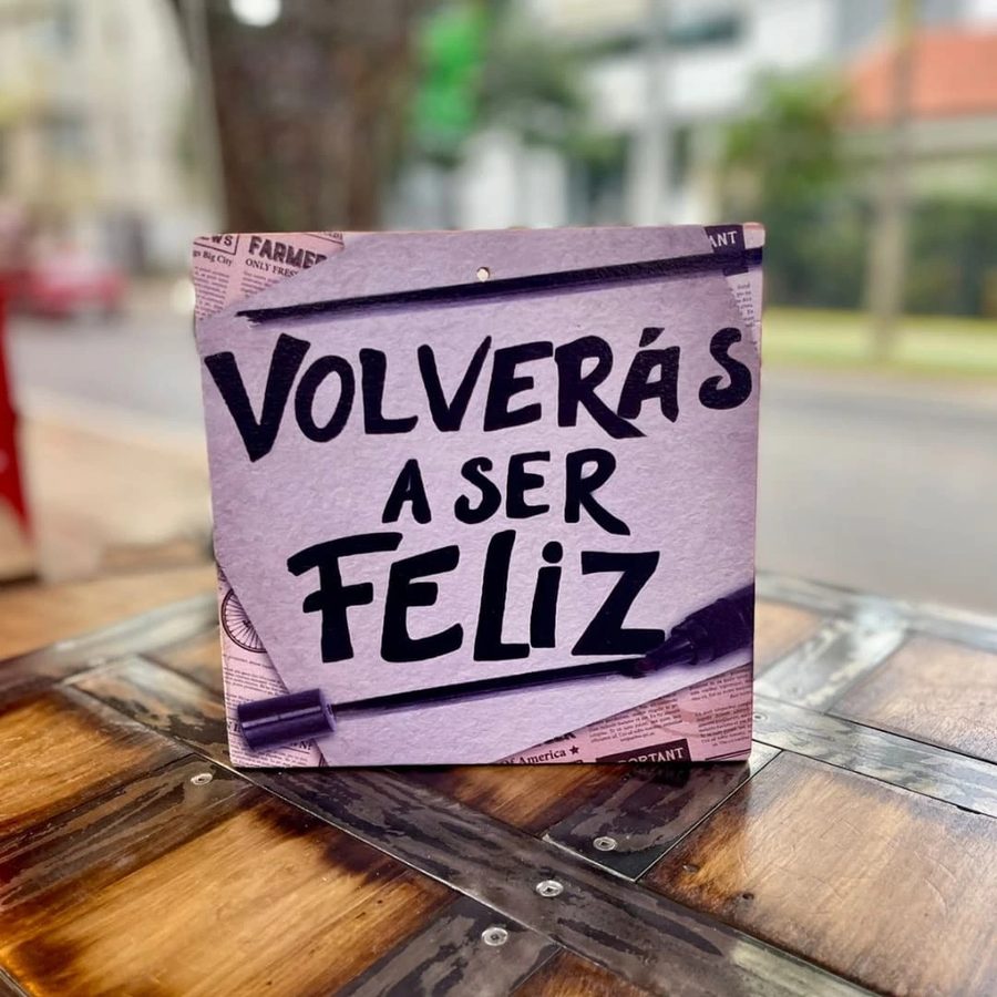 Cuadro Volverás a ser feliz