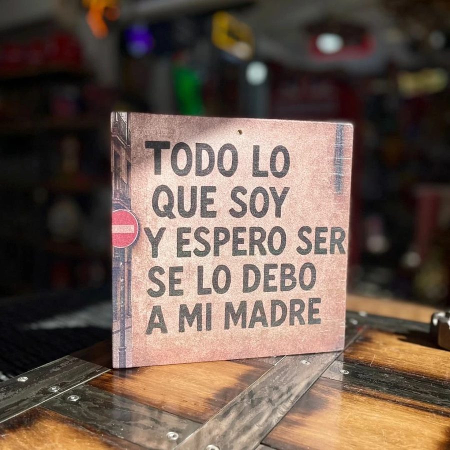 Cuadro Todo lo que soy y espero ser se lo debo a mi madre