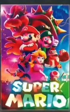 Cuadro luminoso Super Mario