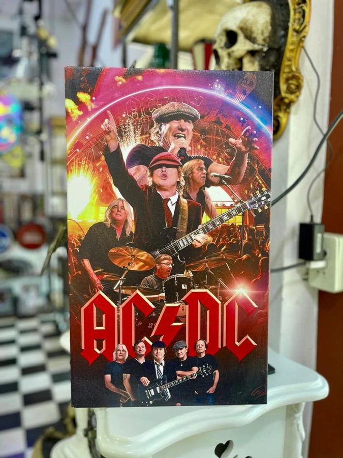 Cuadro AC/DC banda