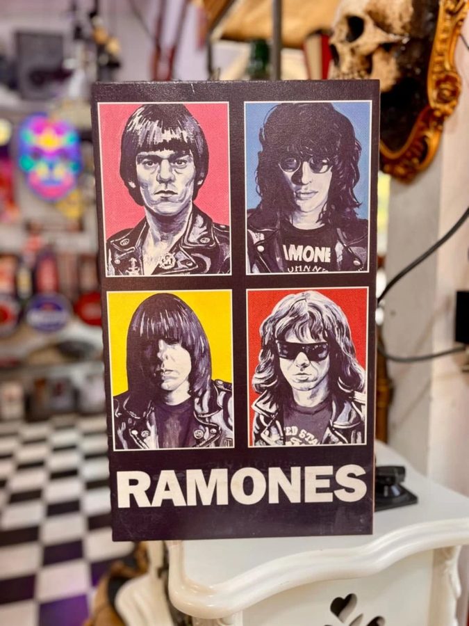 Cuadro Ramones cuatro retratos