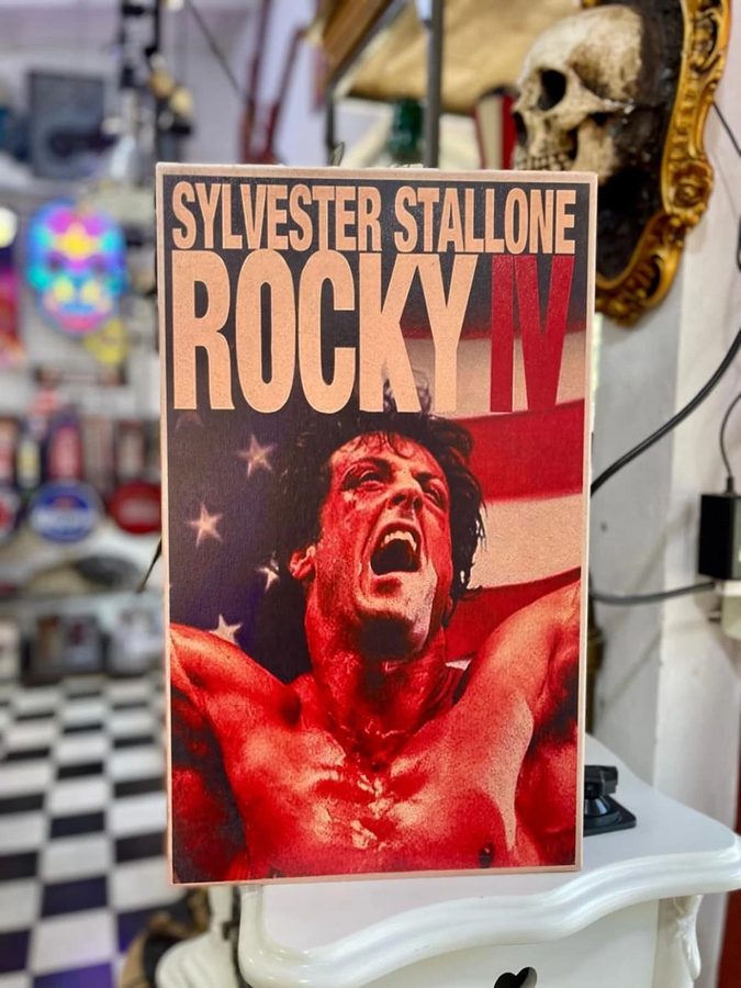 Cuadro Rocky IV Sylvester Stallone