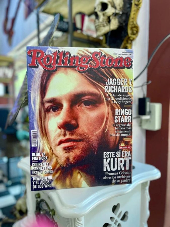 Cuadro Kurt Cobain – tapa de Rolling Stone
