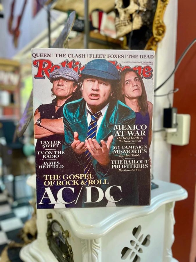 Cuadro AC/DC tapa Rolling Stone