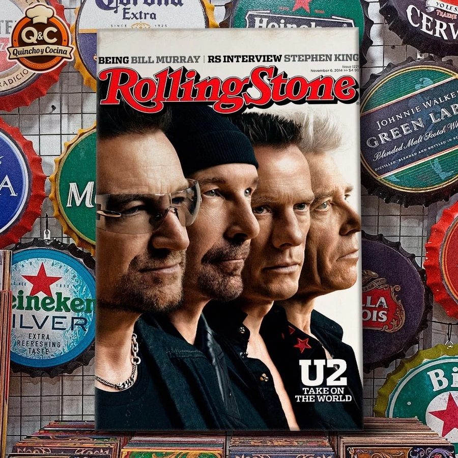 Cuadro U2 tapa Rolling Stone