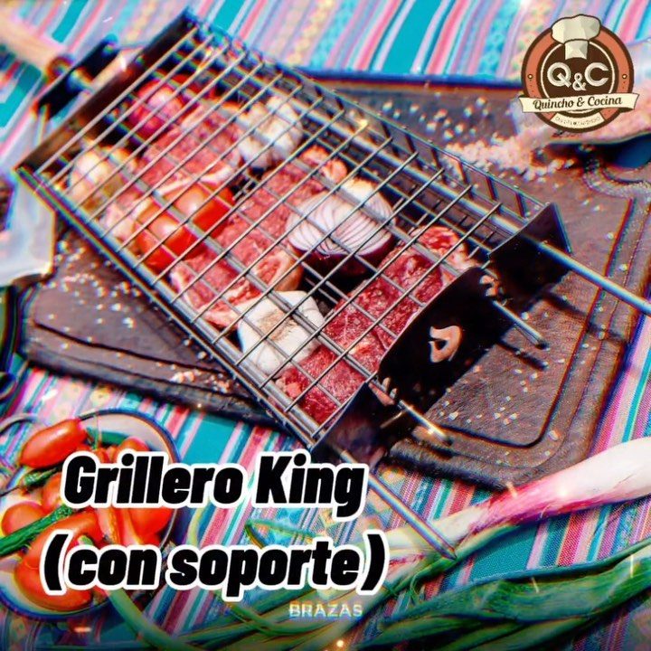Grillero King con soporte – foto 5