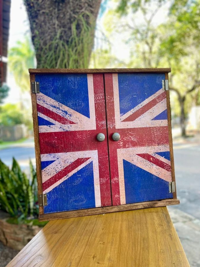 Gabinete de dardos bandera inglesa – foto 2