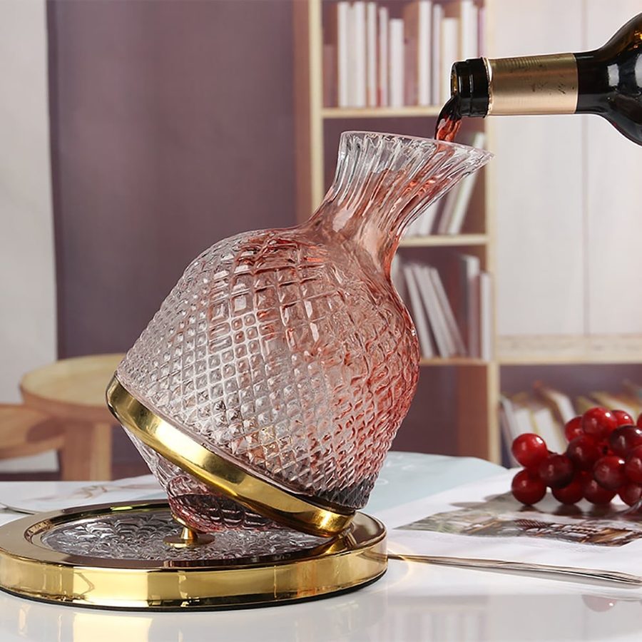 Decantador de vino giratorio 360 de 1,5 litros – foto 2