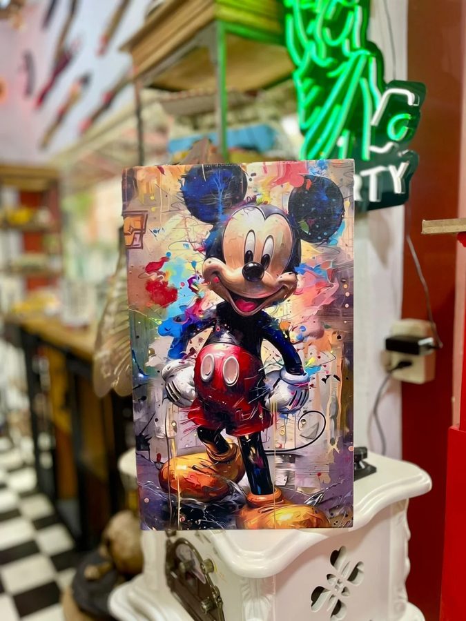 Cuadro Mickey Mouse pop art