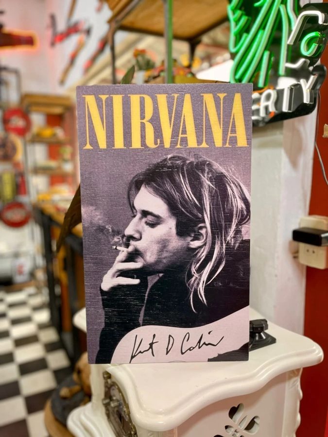 Cuadro Nirvana Kurt Cobain