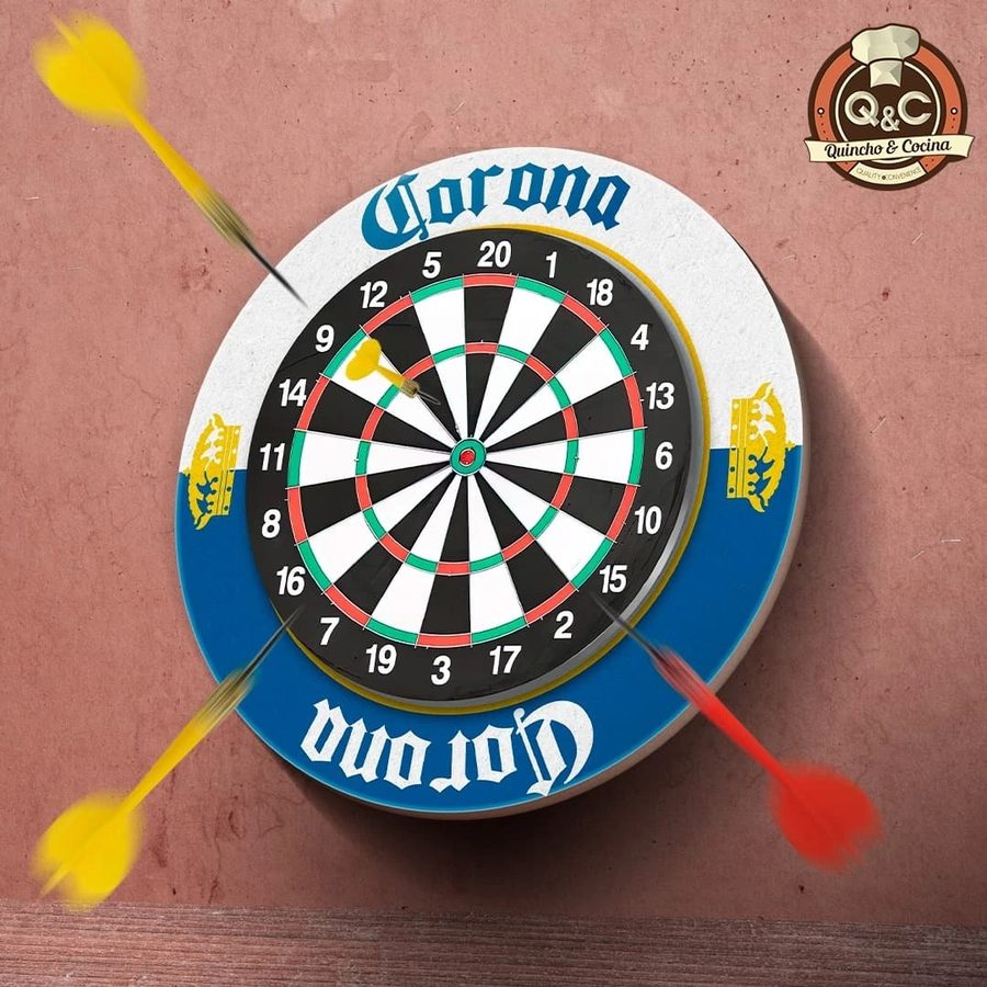 Tablero de dardos Corona – foto 2