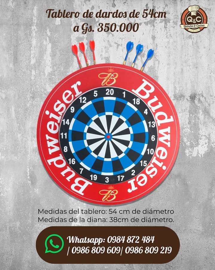 Tablero de dardos Budweiser – foto 4