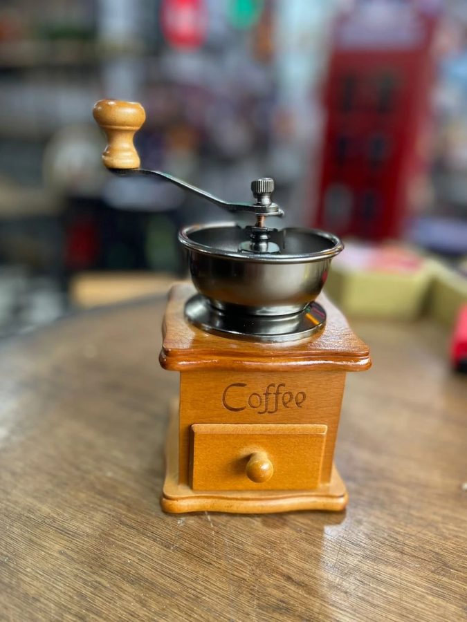 Molinillo de café manual de madera