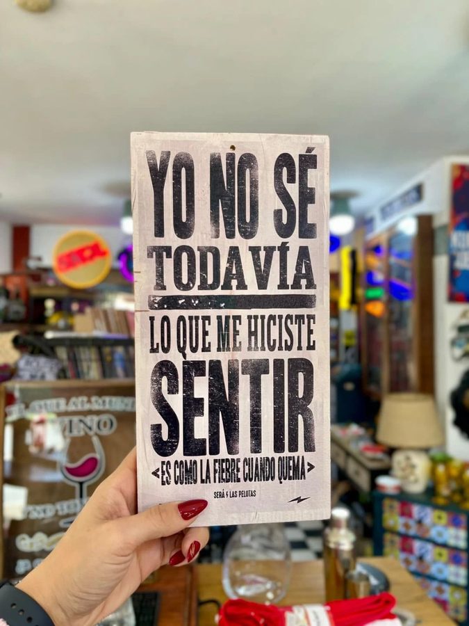 Cartel Las Pelotas – Será