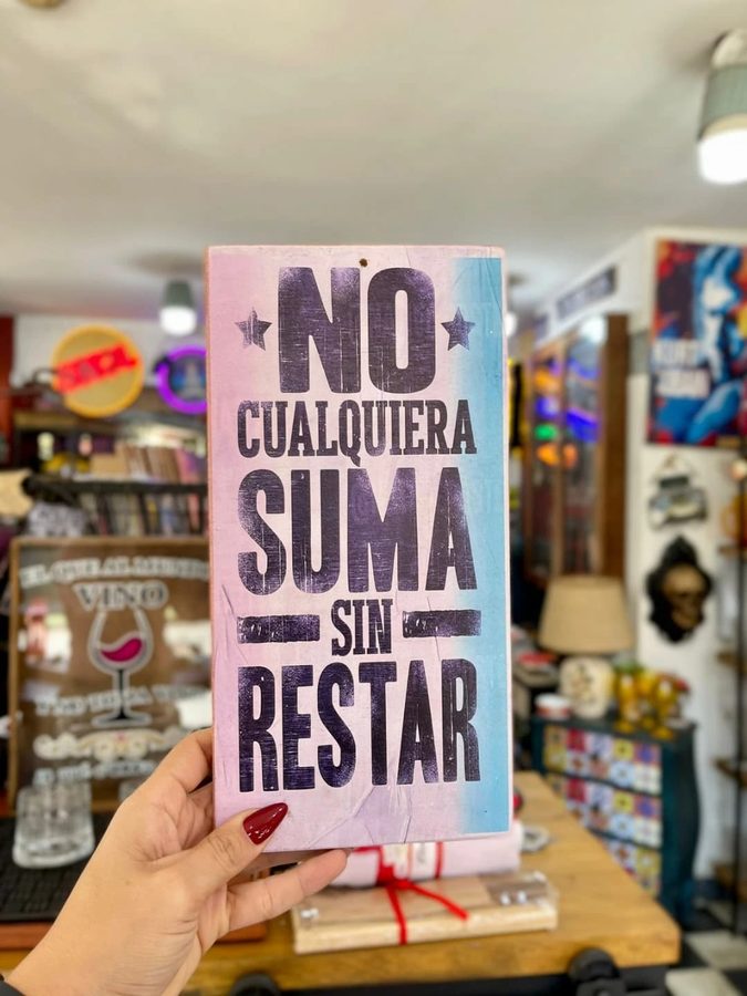 Cuadro No cualquiera suma sin restar