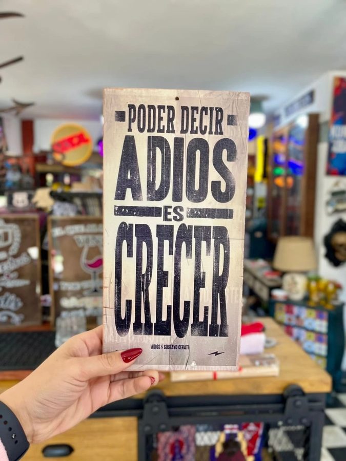 Cuadro Gustavo Cerati – Poder decir adiós es crecer