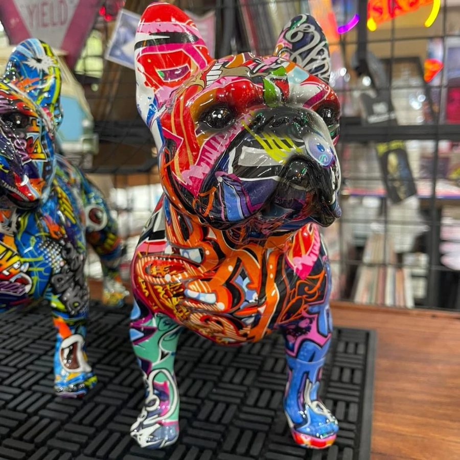 Bulldog francés graffiti – foto 2
