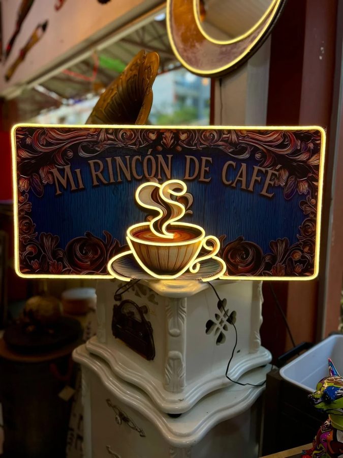Neón Mi rincón de café – foto 2