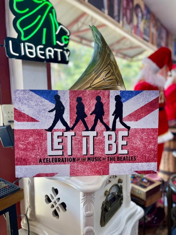 Cuadro The Beatles Let It Be bandera inglesa