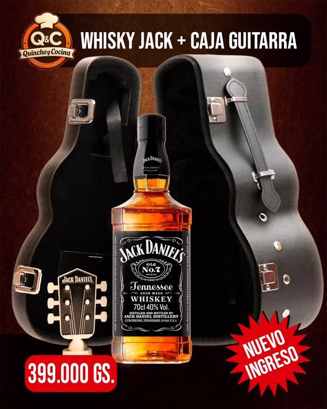 Jack Daniel's con estuche de guitarra – foto 2