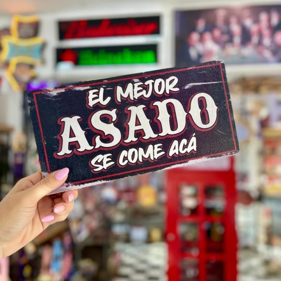 Cuadro El mejor asado se come acá – foto 2