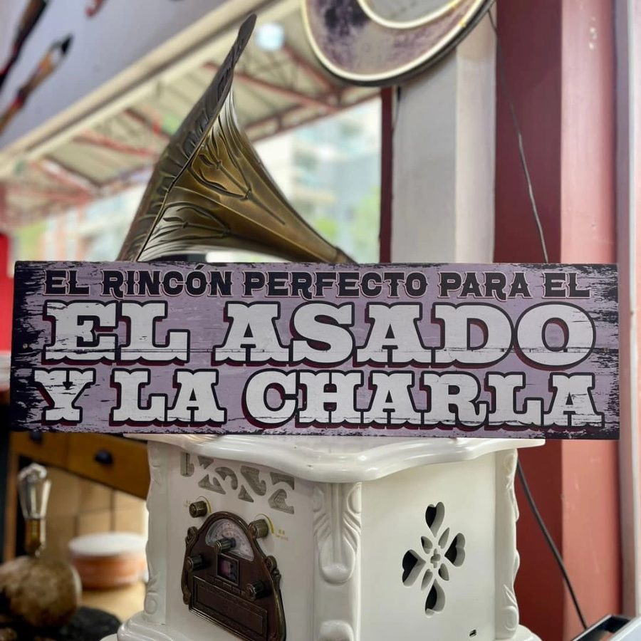 Cuadro El rincón perfecto para el asado y la charla