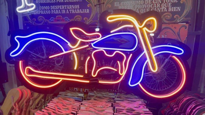 Neón Moto chopper – foto 2