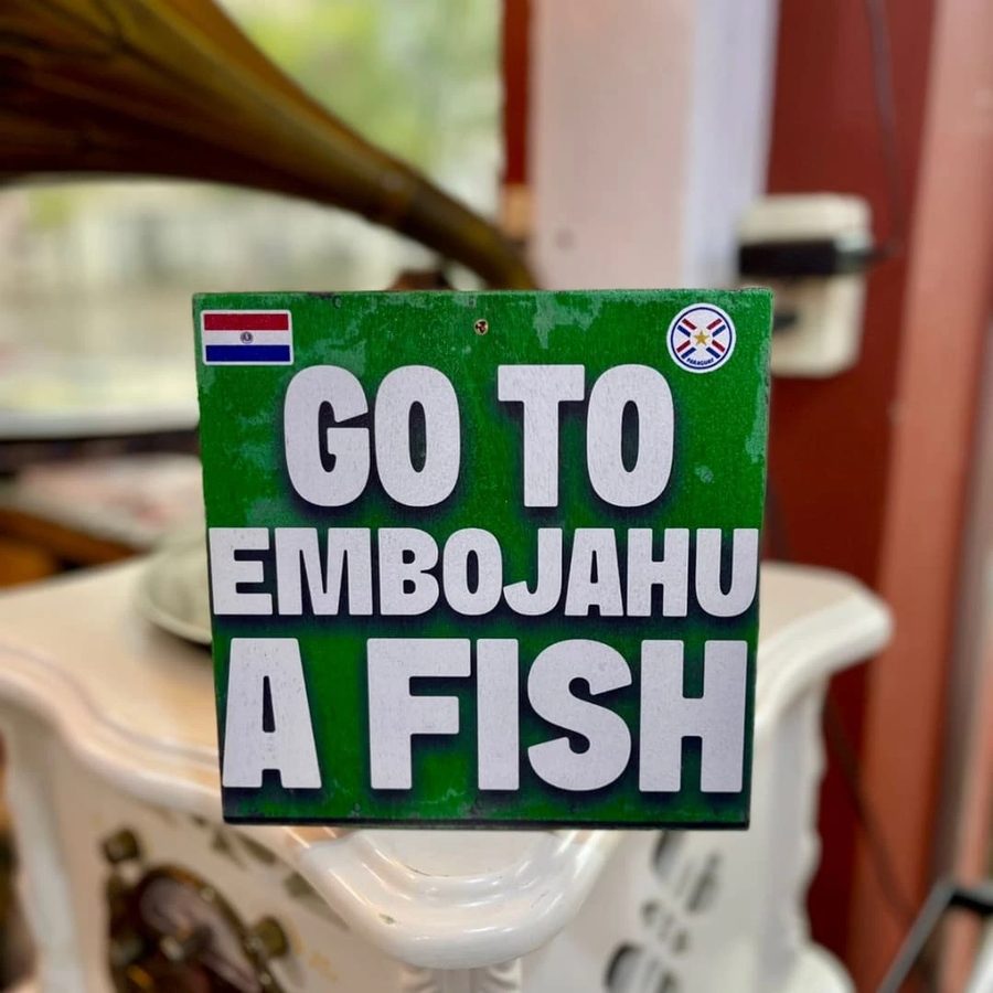 Cuadro Go to embojahu a fish