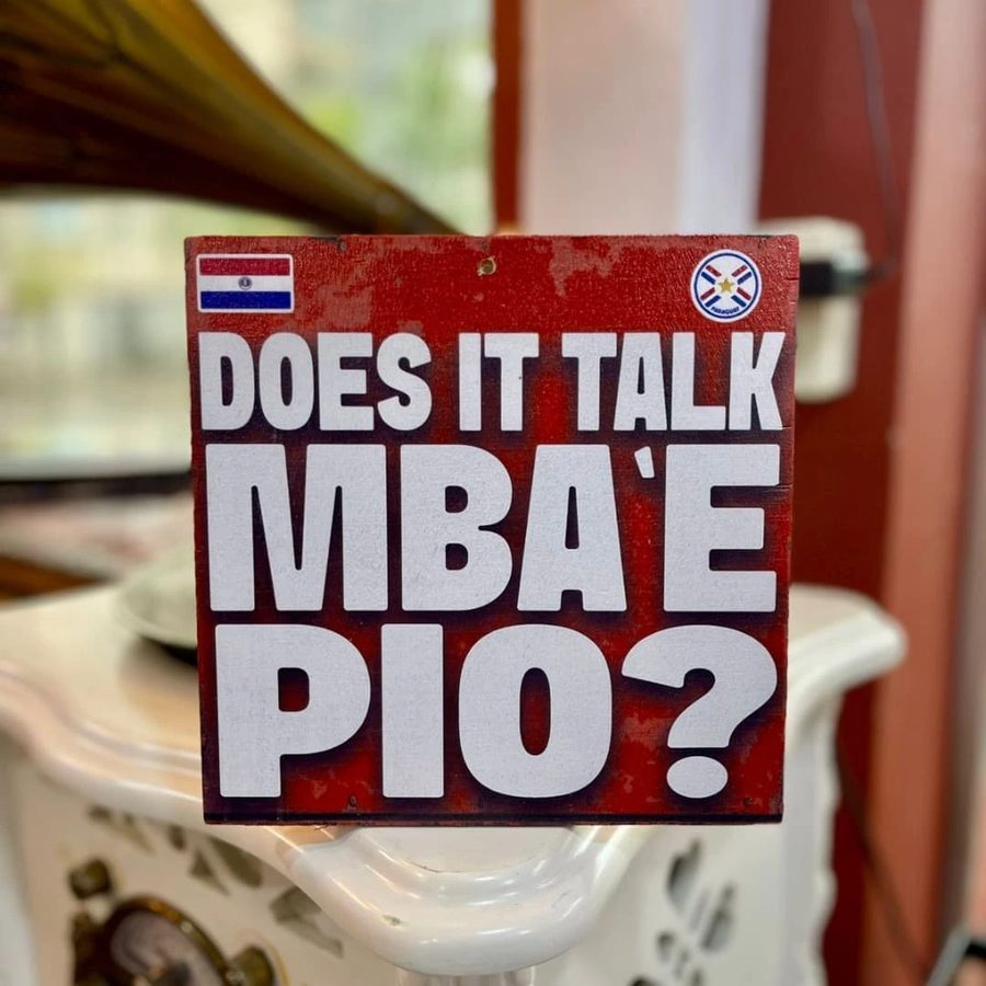 Cuadro Does it talk mba'e pio?