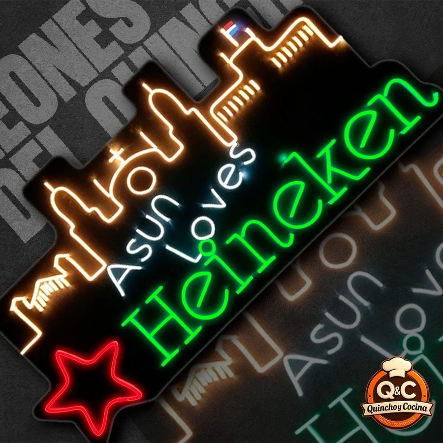 Neón Asunción loves Heineken – foto 2