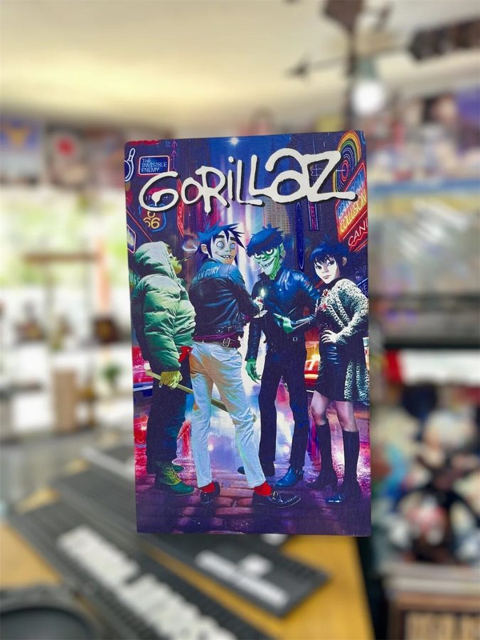 Cuadro Gorillaz – ilustración de la banda