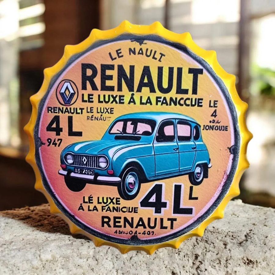 Tapa decorativa Renault 4L
